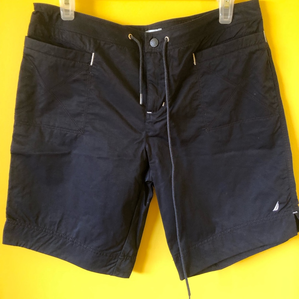 Nautica Dark Navy Casual Shorts